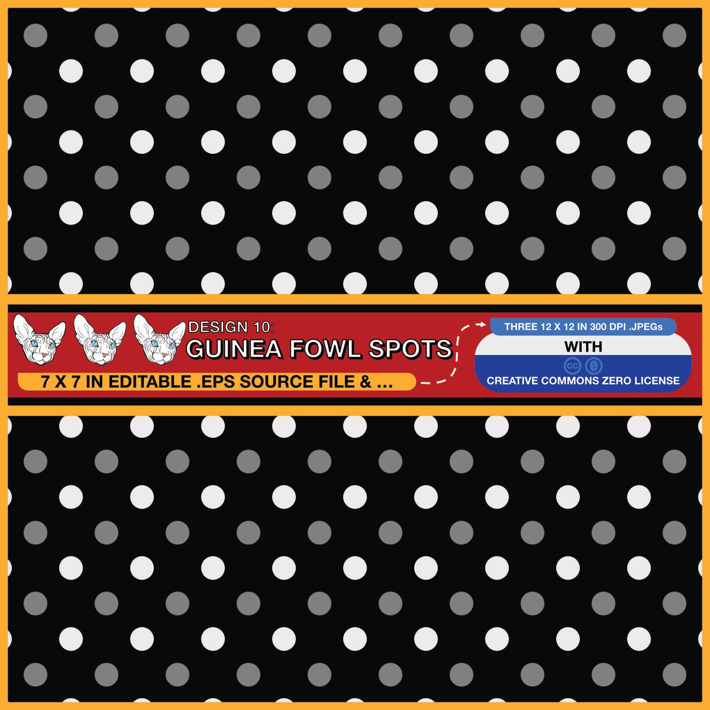Design 10: Guinea Fowl Spots