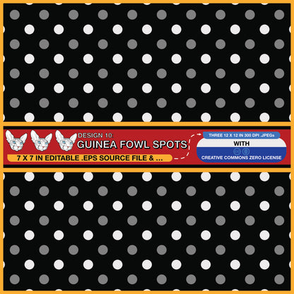 Design 10: Guinea Fowl Spots